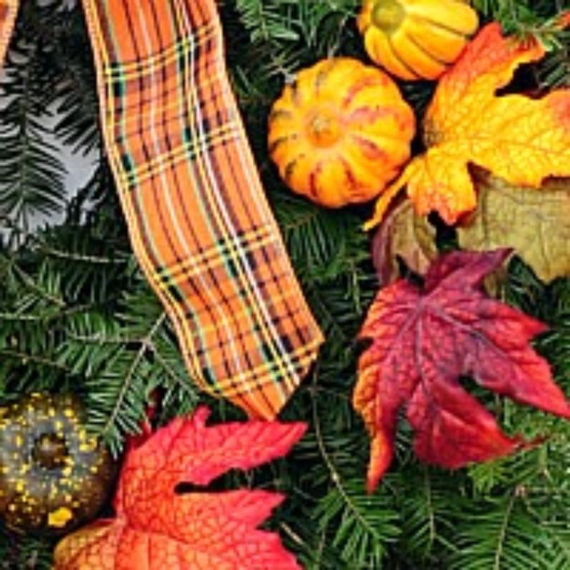 Fall Leaves Wreath